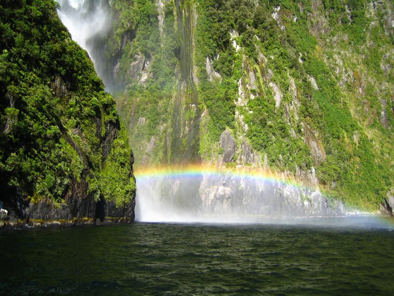 Neuseeland Rundreise Wasserfall