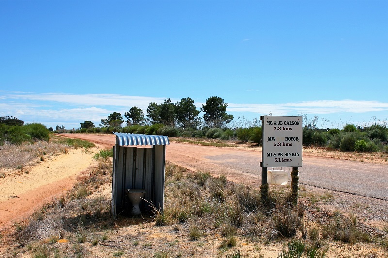 Westaustralien Roadtrip Perth Exmouth Klo Outback
